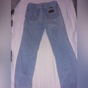 Wrangler light wash jeans